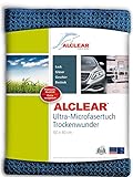 Premium Autopflege Microfaser-Tuch mit enormer Saugkraft für das Abtrocknen - perfekt für alle empfindlichen Oberflächen wie Auto-Lack, Scheiben, Haushalt, auch Geschirr und Fensterputzen; ideal auch für den Motorrad Leder-Sitz als Putztuch; besser als Lappen aus Baumwolle
