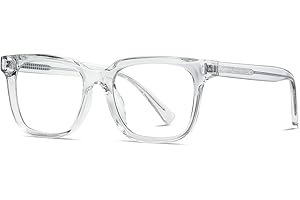 kachawoo Blaues Licht Blocking Gläser für Männer Frauen Mode Gläser Rahmen TR90 Eyewear Square Brillen