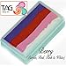 TAG Body Art One Stroke Professional Face Paint Cake (30g) ~ Berry