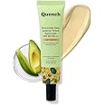 Quench Daily Defense Tinted Sunscreen SPF 50 PA+++ for Glowing Skin with Avocado & 2% Niacinamide | Blue Light Protection | Satin-Matte Finish | Made in Korea (Light Medium, 50ml)