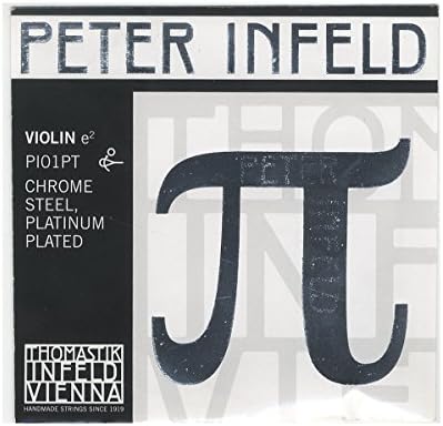 Thomastik PI01PT Single string for Violin 4/4 Peter Infeld Synthetic Core - E-string chrome steel, platinum wound, medium