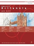 Hahnemühle Aquarellkarton Britannia, matt, 300 g/m², 24 x...