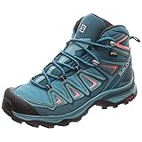 Schlammschutzrand Salomon Damen X Ultra 3 MID GTX Trekking- & Wanderstiefel, Blau (Hydro.-Reflecting Pond-Dubarry 000), 41 1/3 EU