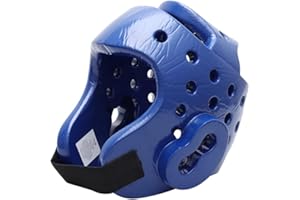 Garneck Adult Helmet Children Protective Head Gear Shock-absorbant Taekwondo Helmet Children Sparring Headgear Protective Gear Head Guard Red Sports Equipment Helmet for Kids