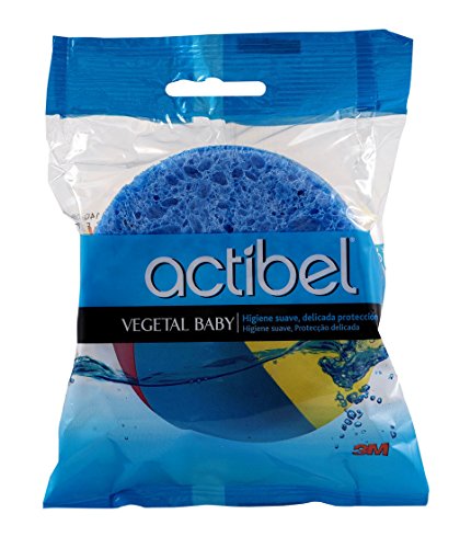 Actibel Esponja Vegetal para Bebé - Pack de 2 Esponjas