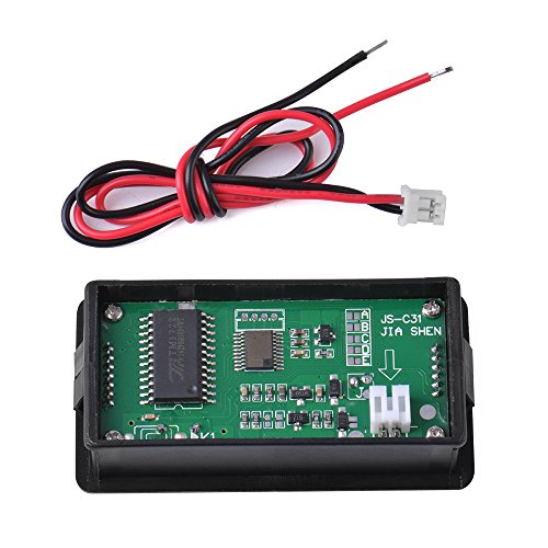 XCSOURCE® Blei-Säure Lithium Li-Ionen Akku Kapazität Voltmeter Statusanzeige 8V-70V Gauge Panel LCD Monitor BI667 - 5