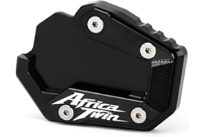 velospeed per Hon-da CRF1100L Africa Twin/Adventure Sports 2019-2023 Cavalletti per moto Piede Cavalletto Laterale Cuscinetto di Estensione africa twin 1100 Accessori (nero)