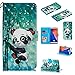Produktbild Nadoli Wallet Handyhülle für Huawei Mate 10 Lite,Kreative 3D Karton Panda Muster Taljereep Ständer Flip Ledertasche Brieftasche Schutzhülle Etui für Huawei Mate 10 Lite