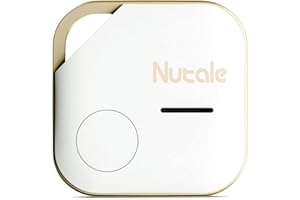 Nutale Air Pro Schlüsselfinder Tag Weiß - Only IOS - 1PCS Schlüssel Finden mit Bluetooth Bluetooth Item Finder Tracker Locator Arbeiten Sie mit iPhone oder iPad - Mit Separatem Batteriefach