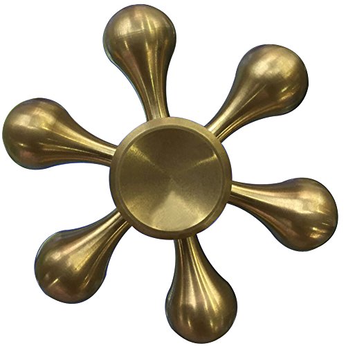 DIY Finger Spinner Anti-Anxiety 360 Spinner Helps Focusing Fidget Toys [3D Figit] EDC Focus Toy for Kids & Adults - Best Stress Reducer Relieves ADHD Anxiety and Boredom Ceramic Cube Bearing