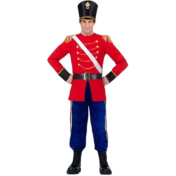 PRESTIGE & DELUXE Costume Vestito Carnevale Soldato SOLDATINO Di - Foto 7