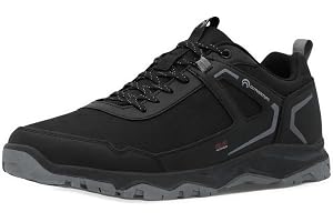 Outventure Men’s Half-Boots – Lightweight Breathable Outdoor Shoes +ADD CUSHION Comfort Insole +ADD GRIP High-Traction Sole