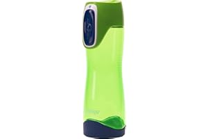 Contigo Bouteille d'Eau Swish Autoseal, 500ml, Bouteille d'Eau, Grande Gourde sans BPA, Gourde de Sport Antifuite, pour le Cyclisme et la Randonnée