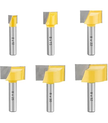 Fresa Per Legno CNC 8mm - Utensile Piallatura Per Spoilboard, 51mm Diametro