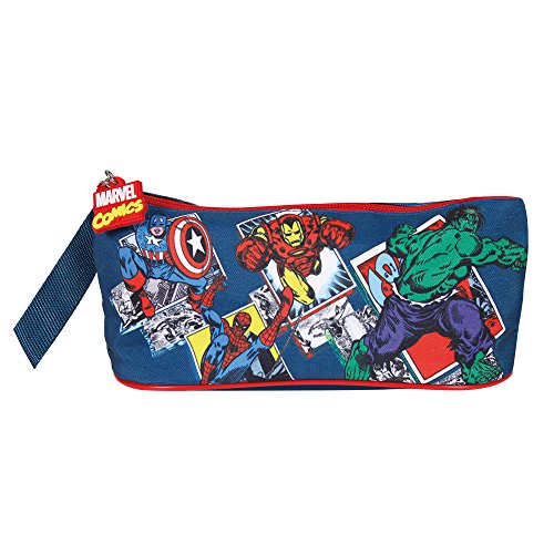 Ni  o para la escuela l  piz caso       Marvel Comics Estuche bol  grafo y l  piz       PERLETTI 10  x 21  x 8