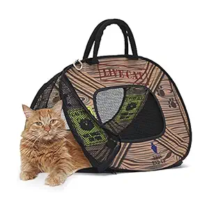 SportPet Designs CM-0431-CS01 Portable Ultra Light Cat Carrier with Zipper Lock