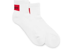 HUGO Krótkie skarpety Mężczyźni 2p Sh Rib Label Cc