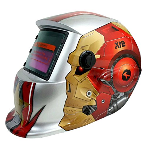 Solar Automatisch Verdunkelung Schweißhelm Schild Schweißbrille Maske – 3 - 4