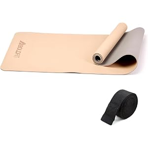 Boldfit Yoga Mats For Women Men Exercise Mat For Home Gym Anti Slip 6mm Workout Yoga Mat Gym Mats - Quartz Grey, Ethylene Vinyl Acetate