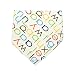 Bebedou 5 PACK GIRLS Super Absorbent Pure Cotton Stylish Bandana / Dribble Bib for Babies and Toddler, fun colourful design, baby shower gift, burpy towel •Lovely designs • very good quality •nice and funky • (5 Pack Gift Set) •unique baby gift • protects against drool rash • and reflux cute and stylish •. high quality absorbent drool bibs •Made with a 100% soft cotton