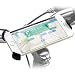 Produktbild Fahrrad Handyhalterung | iKross® Universal Handyhalterung für Fahrrad für SmartPhones GPS MP3 bis zu 5.5 Zoll für Apple iPhone Motorola Samsung LG Nokia GPS - Schwarz