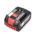 Produktbild Flylinktech Bosch Ersatz-Akku 18 V 5,0Ah Li-Ion für Bosch Akku Werkzeugakku BAT610G 18-Volt 18 V Akkuspannung, 5 Ah Akkukapazität, Lithium-Ionen-Akku Batterie für Bosch BAT620, BAT621, BAT622 Bat609 Bat618 DDB181-02