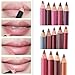 Tonsee® Women's Lipliner Waterproof Lip Liner Pencil 15CM 12 Colors Per Set NEW