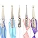Set of 5 Multi Coloured Swirl Double Ended Nail Art Dotting/Marbleizing tools By KurtzyTM