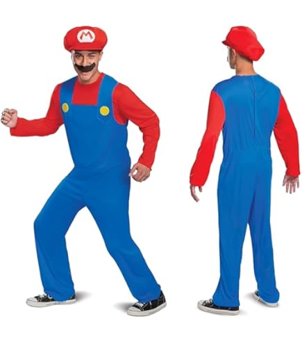 Capaneus Super Brothers Loodgieterkostuum voor kinderen, Super Bros cosplay-outfit met groene muts, handschoenen en snor voor carnaval, Halloween, jongens en meisjes, carnavalskostuums