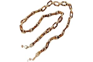 SYNYEY SOREZE Acrylic Button Chain Eyeglass Glasses Chain Women Anti-lost Mask Hanging Sunglasses Lanyards Hold Cord Strap Rope Necklace