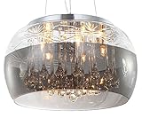[ Material ] : Chrom Metall / K9 glitzernd funkelde Glaskristalle / Glas