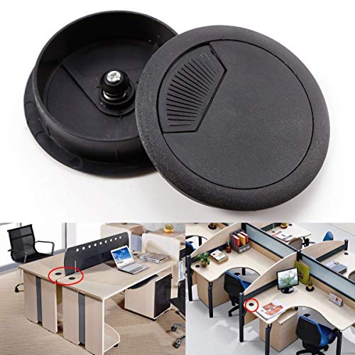 Preisvergleich Produktbild LILITRADE Computertisch Kunststoff-Kabeltülle Kabelbinder Abdeckkappen Tischoberflächen-Anschlusslochabdeck... für den Heimgebrauch