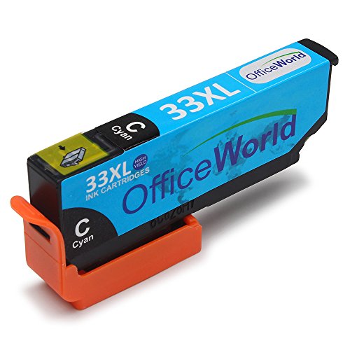 OfficeWorld Kompatible Patronen Ersatz für 33XL Tinte Hohe Kapazität Kompatibel mit Expression Premium XP-530 XP-630 XP-635 XP-830 XP-640 XP-900 XP-540 XP-645 - 4
