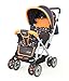 Luvlap Sunshine Baby Stroller Pram (Orange and Black) RS.3354.00