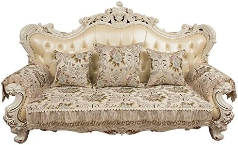 European High-end Sofa Cushion Non-slip Mat Sofa Towel Sofa Cushion-B 85x210cm(33x83inch)
