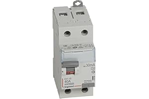 LEGRAND Interrupteur différentiel 2P 230V~ 40A type A 30mA - 2 modules