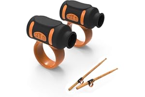 AUPHY Drumsticks Accessories, Easy Stick Twirl, Grip or Control Clips, Good for Beginner Drummer (#5)