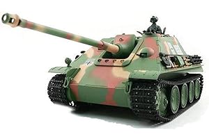 by Big Boyz Heng Long Radio Remote Controlled military tank RC Tank Jagdpanther 1/16-- Shooting + Smoking + Engine Sounding 1/16