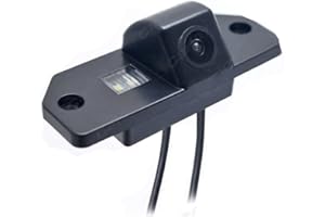 BERLINGAN Universal Revertir Asistencia de Copia de Seguridad de la Cámara de Aparcamiento para Ford Mondeo/Focus/C-MAX/Focus Sedan(3 Carriage)/(2 Carriage) /Mondeo/Ford Focus Hatchback Sedan