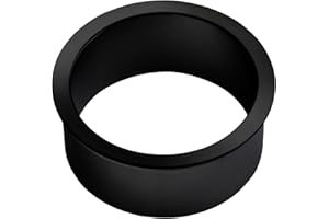 SOTECH passage de câble ouvert Ø d'encastrement 20 mm/extérieur Ø 24 mm acier inoxydable véritable galvanisé noir anneau de câble passage de câble sortie de câble