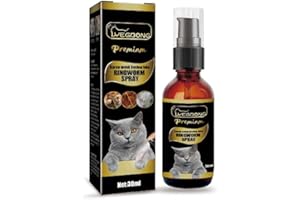 Kalttoy Soulagement des Démangeaisons Traitement Peau des Chiens des Chats pour Les Démangeaisons Peau Teigne 30 ML Traitement par Pulvérisation Teigne pour Le Traitement des