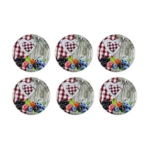 Twist-off-Deckel 58 Herz/Holz: Amazon.de: Küche & Haushalt