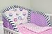 Baby's Comfort DREAMS cot / cotbed BUMPER (14 COLOURS) (2)