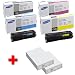 Produktbild Samsung CLX 6260 ND original Tonerkit CLT - K506L / ELS (schwarz) / CLT - C506L / ELS (cyan) / CLT - M506L / ELS (magenta) / CLT - Y506L / ELS (gelb) für CLP 680 / CLP 680 DW / CLP 680 ND / CLX 6260 FD / CLX 6260 FR / CLX 6260 FW / CLX 6260 ND + 2 x 500 Blatt DIN A4 Laserpapier 80g/m²