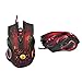 Produktbild Gaming Maus 6 Tasten Programmierbare 4 Stände Real DPI einstellbare Spiel Maus Bunte LED Lichter automatisch wechseln, um zu atmen 8.000.000 Times Key Life, USB Wired Gaming Maus PC Maus wird nie verblassen Professional 800/1200/1600/2400 DPI Optical USB Wired Gaming Maus Mäuse mit Multi -Farbe Breathing LED für Pro Game Notebook Laptop PC Computer 3200DPI Wired Maus, 4 einstellbare DPI Levels, 800/1200/2400 / 3200DPI, 7 Circular & Breathing LED Licht, 6 Tasten [Aktualisierte Version]