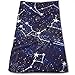 Produktbild ewtretr Handtücher, Glow in The Dark Constellations Midnight Cool Towel Beach Towel Instant Cool Ice Towel Gym Quick Dry Towel Microfibre Towel Sports Towel for Golf Swimming Yago Beach
