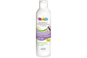 PEDIAKID - Balepou Shampoing - Traitement Anti-Poux et Lentes Naturel - Agit en 15 minutes - Dès 3 mois - Flacon 200ml
