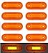 Produktbild 10 x LED Neon Orange Bernstein Perimeter Seite 12 V Marker Lichter für Van LKW Truck Camper Caravan Bus