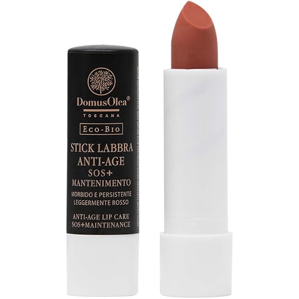 Anti-Aging SOS Lippenstift (2 Stück) – Leichte Rosatönung, Pflegend Mit Hyaluronsäure, Eco-Bio