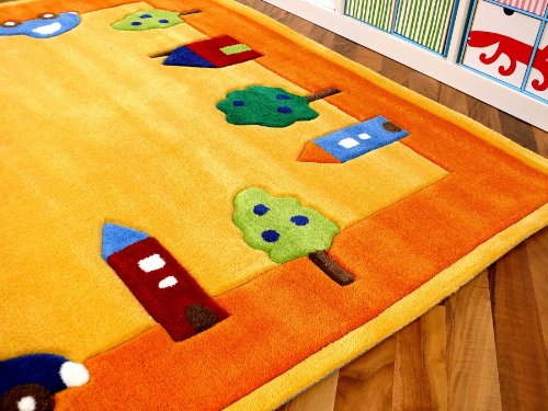 Lifestyle Kinderteppich Spielwelt Gelb in 4 Größen !!! Sofort Lieferbar !!! - 3